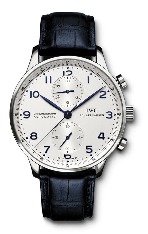 iwc portuguese chronograph strap size.